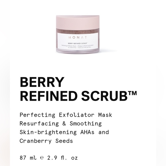 Monat Berry Refined Scrub - Picture 3 of 10